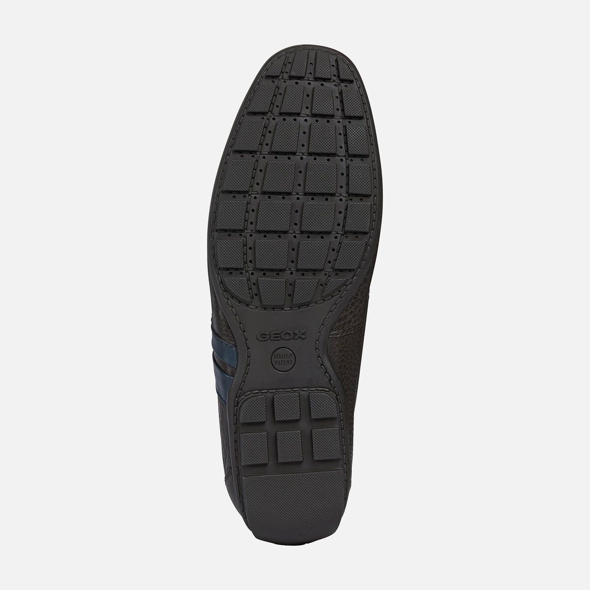 Giày Lười Nam Geox U Moner B - Tum.Lea+Smo.Lea