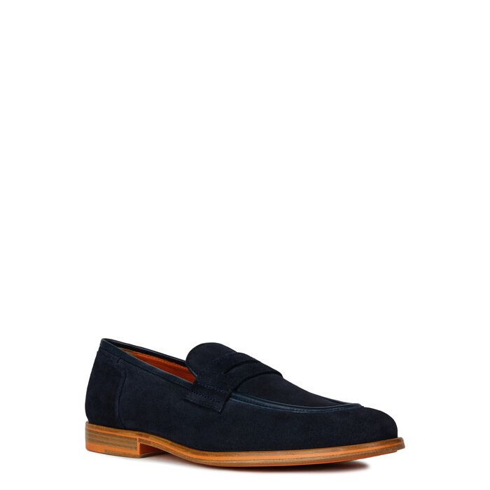 Giày geox u bayle a (u927ca) suede navy