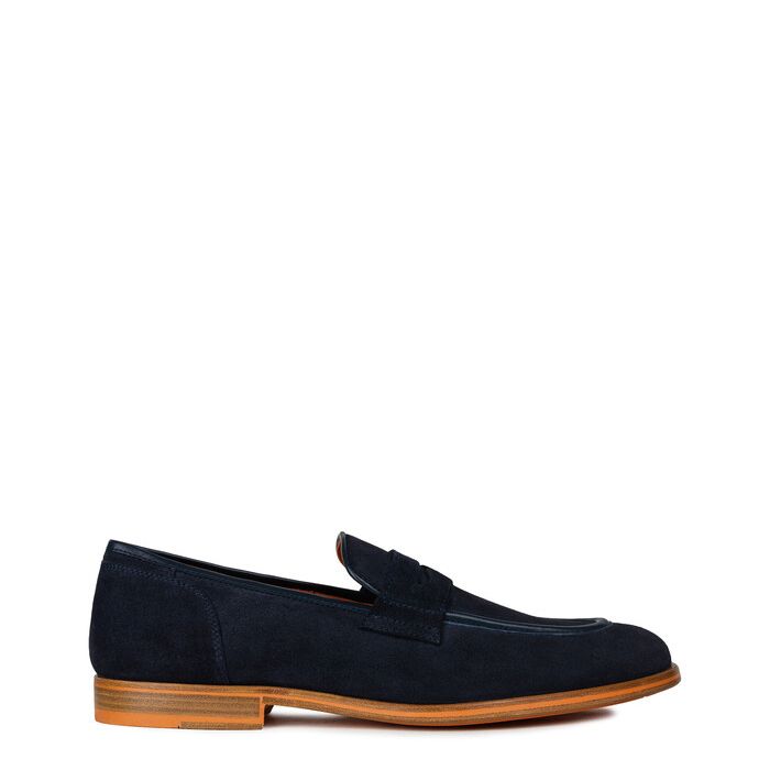 Giày geox u bayle a (u927ca) suede navy
