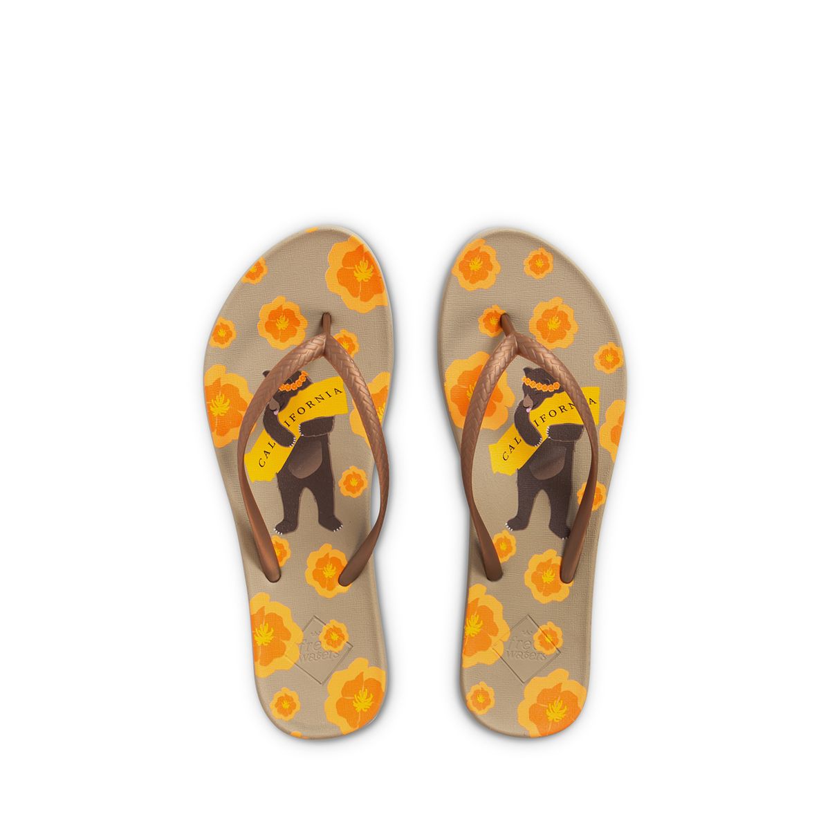 Dép xỏ ngón nữ FREEWATER W Becca Print (Wo068)