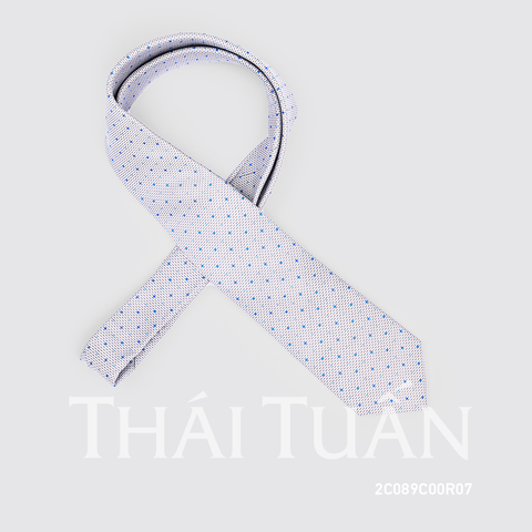 2C089C00R07 Cravat Họa Tiết Chấm Bi