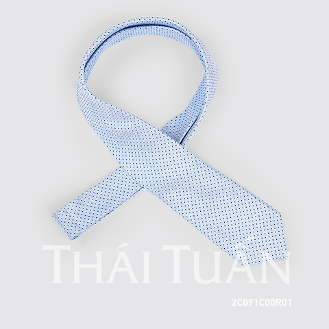 2C091C00R01 Cravat Họa Tiết Chấm Bi