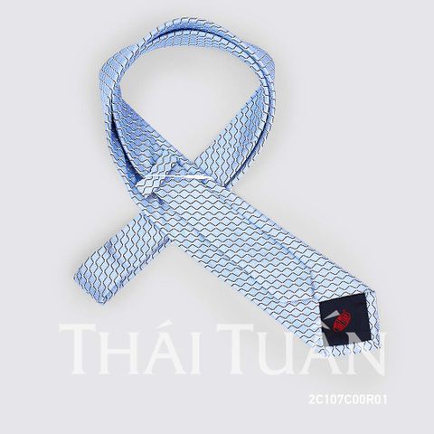 2C107C00R01 Cravat Họa Tiết Kẻ Ô