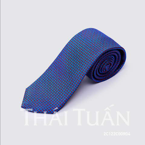 2C122C00R04 Cravat Họa Tiết Kẻ Ô