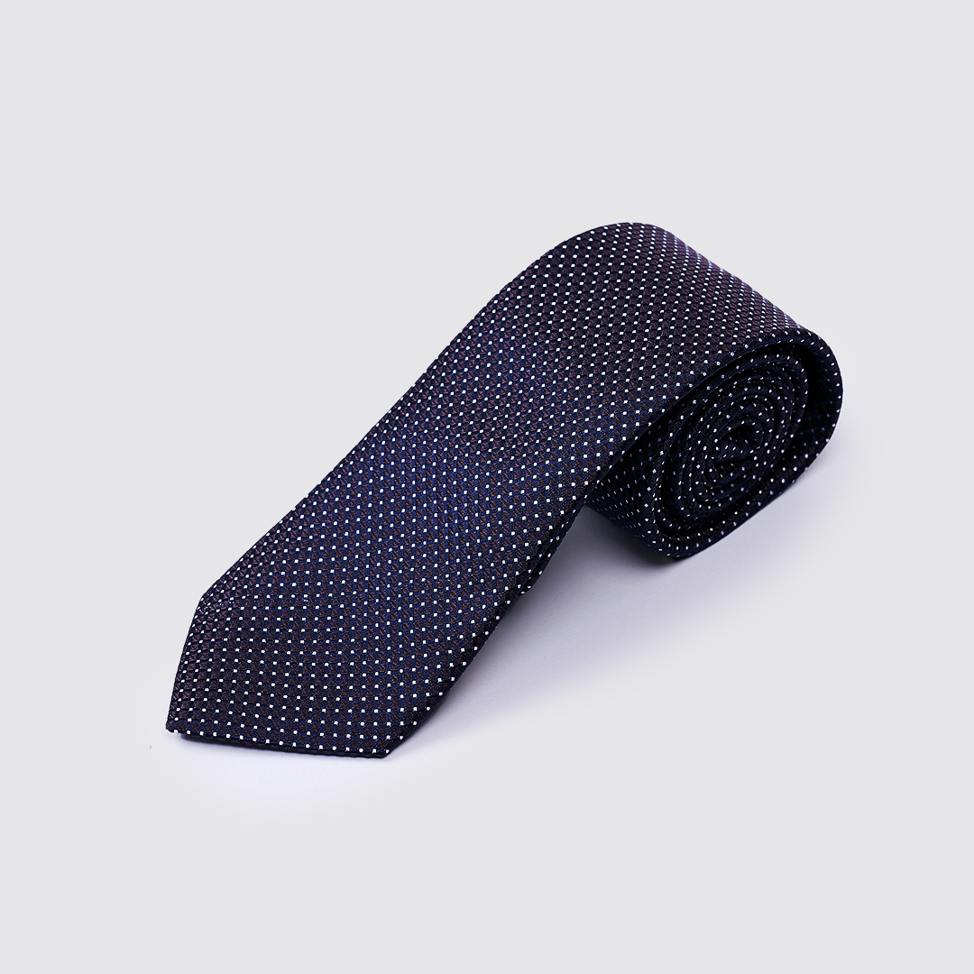 2C123C00R08 Cravat Họa Tiết Chấm Bi