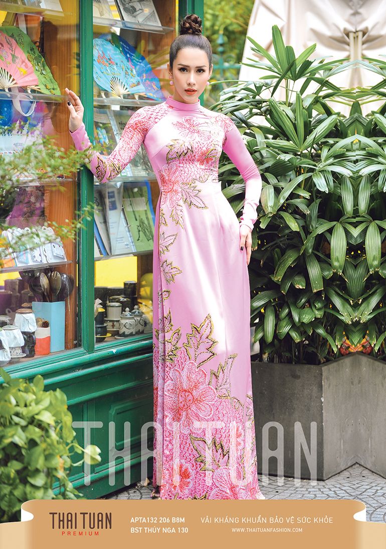 APTA132-206-B8M | Vải Áo Dài Thái Tuấn Premium