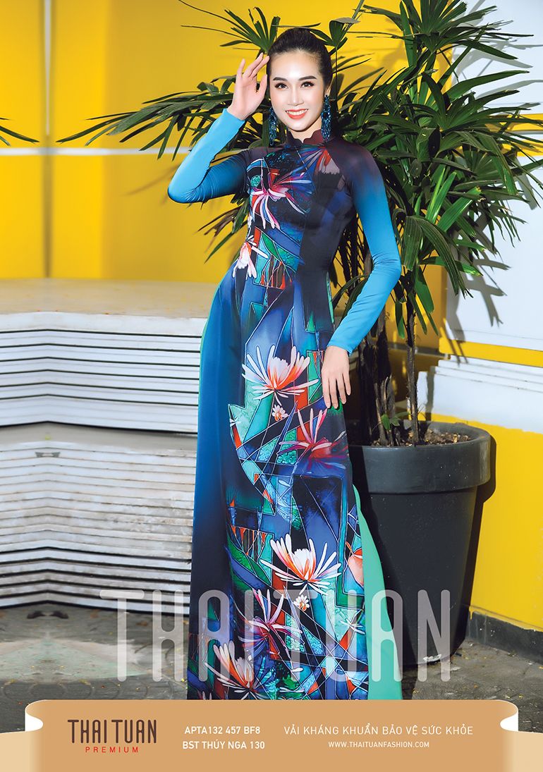 APTA132-457-BF8 | Vải Áo Dài Thái Tuấn Premium