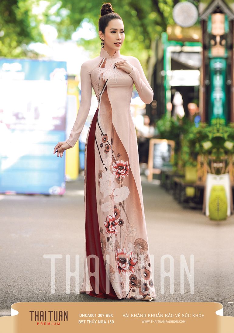 DNCA001-307-B8X | Vải Áo Dài Thái Tuấn Premium