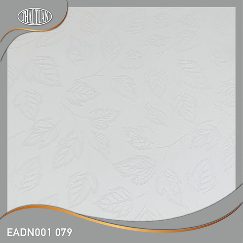 EADN001079 Vải Gấm Hoa Nhiên Co Giãn Màu Trắng Khổ 1m15 Dài 1m1