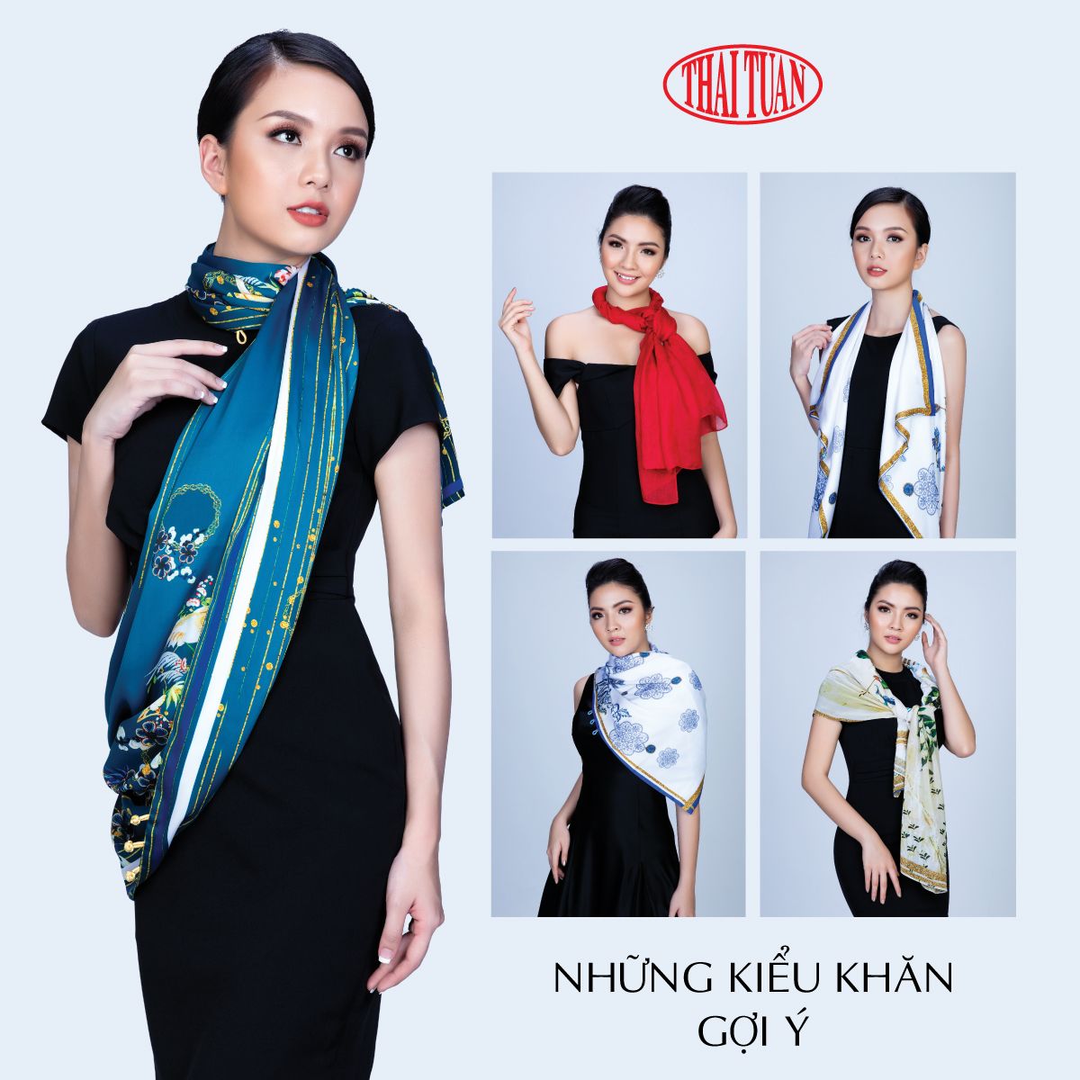 2S602AT0R | Khăn Choàng Cao Cấp Thái Tuấn