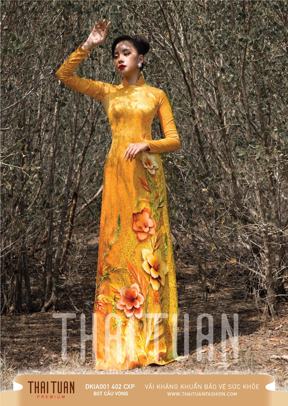 DKIA001-402-CXP | Vải Áo Dài Thái Tuấn Premium