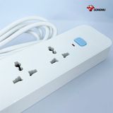 Ổ cắm đa năng 5 lỗ, 2 chấu, 1 công tắc GONEO GNVN-N1050-30 3met
