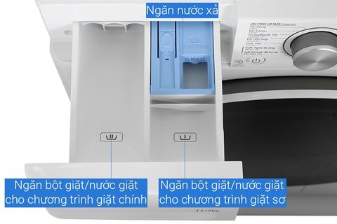 Máy giặt sấy cửa ngang LG FV1411D4W 11kg/7kg