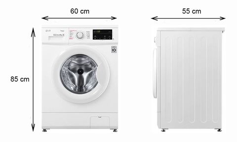 Máy giặt cửa ngang LG 9kg FM1209S6W