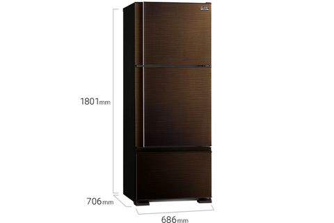 Tủ lạnh MITSUBISHI MR-V50ER-BRW-V