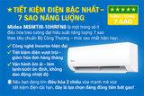 Điều hòa 2 chiều cao cấp Midea inverter 1 HP MSMTIII-10HRFN8 new