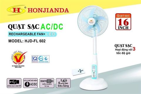 Quạt tích điện để bàn HONJIANDA HJD-FL 602