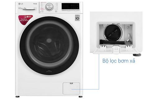 Máy giặt cửa ngang LG 9kg FV1409S4W