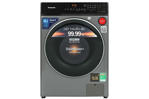 Máy giặt sấy Panasonic NA-S106FC1LV cửa ngang 10kg/ 6kg