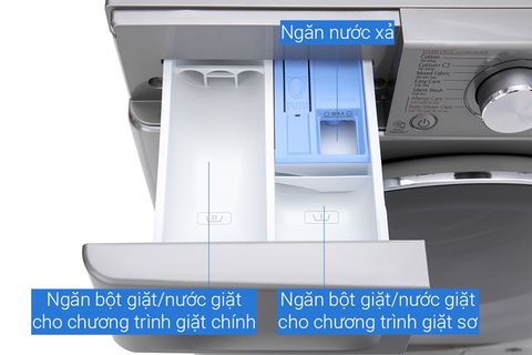 Máy giặt cửa ngang LG 8.5kg FV1408S4V