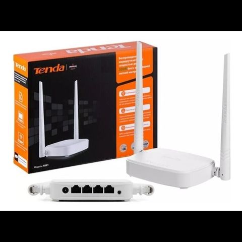 Cục phát Wifi TENDA N301 2 râu 4 cổng 300mb