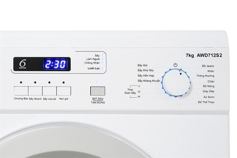 Máy sấy thông hơi Whirlpool AWD712S2 7kg