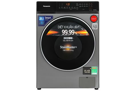 Máy giặt sấy Panasonic NA-V105FC1LV cửa ngang 10.5kg/ 2kg