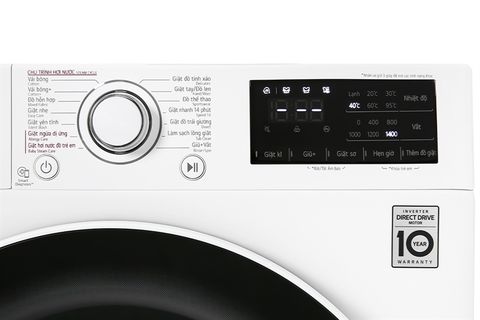 Máy giặt cửa ngang LG 11kg FV1411S5W