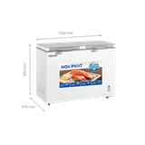 Tủ đông HÒA PHÁT HPF AD6352T1 thường