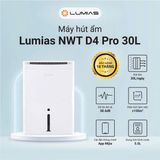 Máy hút ẩm thông minh Lumias D4 Pro 30L – Hàng Chính Hãng