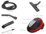 Máy hút bụi HITACHI CVSF20V BRE đỏ