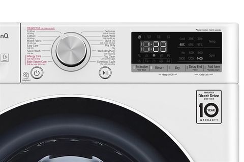 Máy giặt sấy cửa ngang LG 8.5kg FV1408G4W 8,5kg/5kg