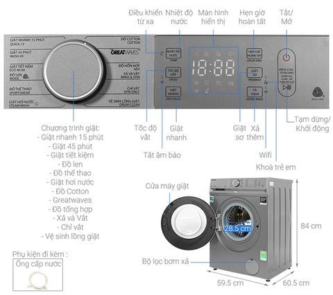 Máy giặt TOSHIBA TW-BL115A2V(SS)