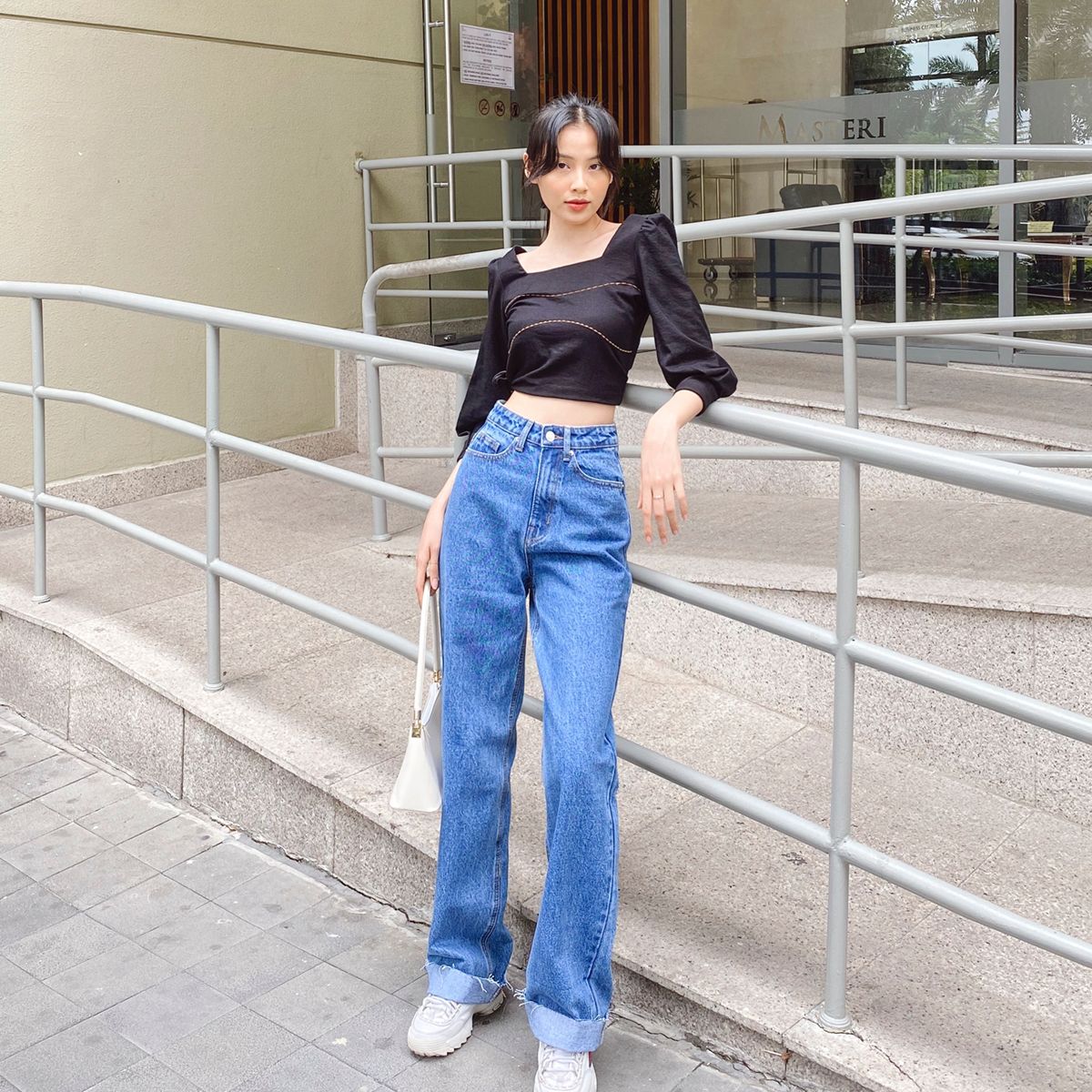 Long Denim Jeans