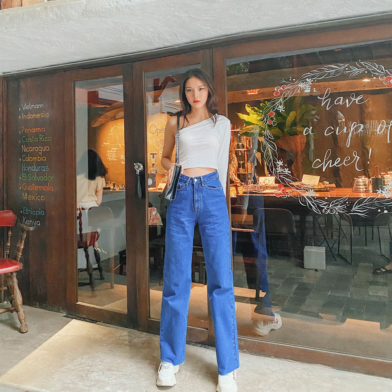 Long Denim Jeans