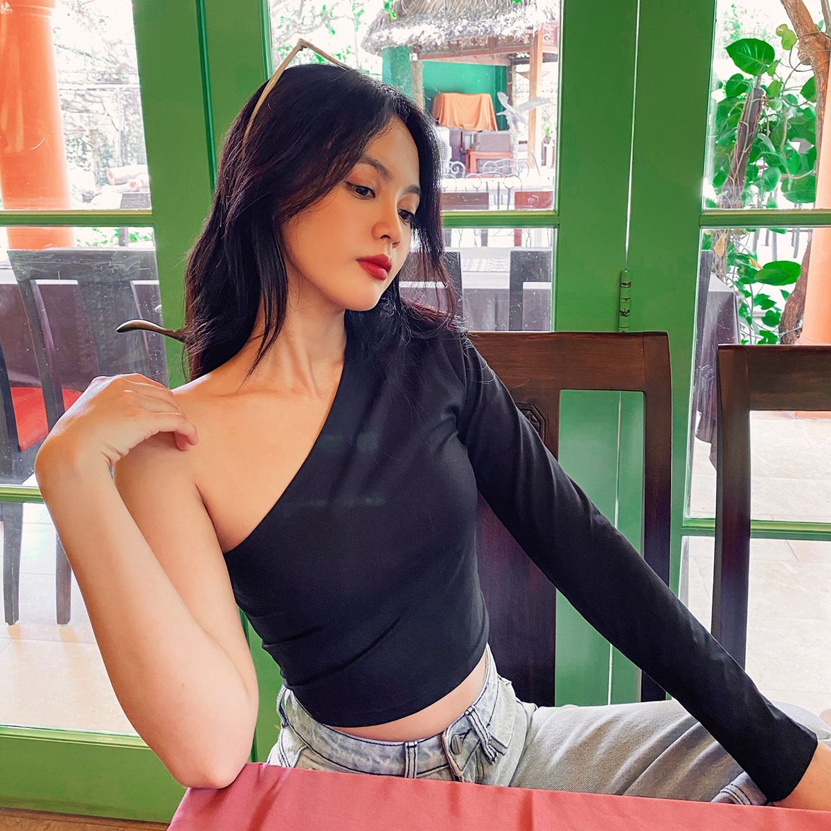 One shoulder TShirt