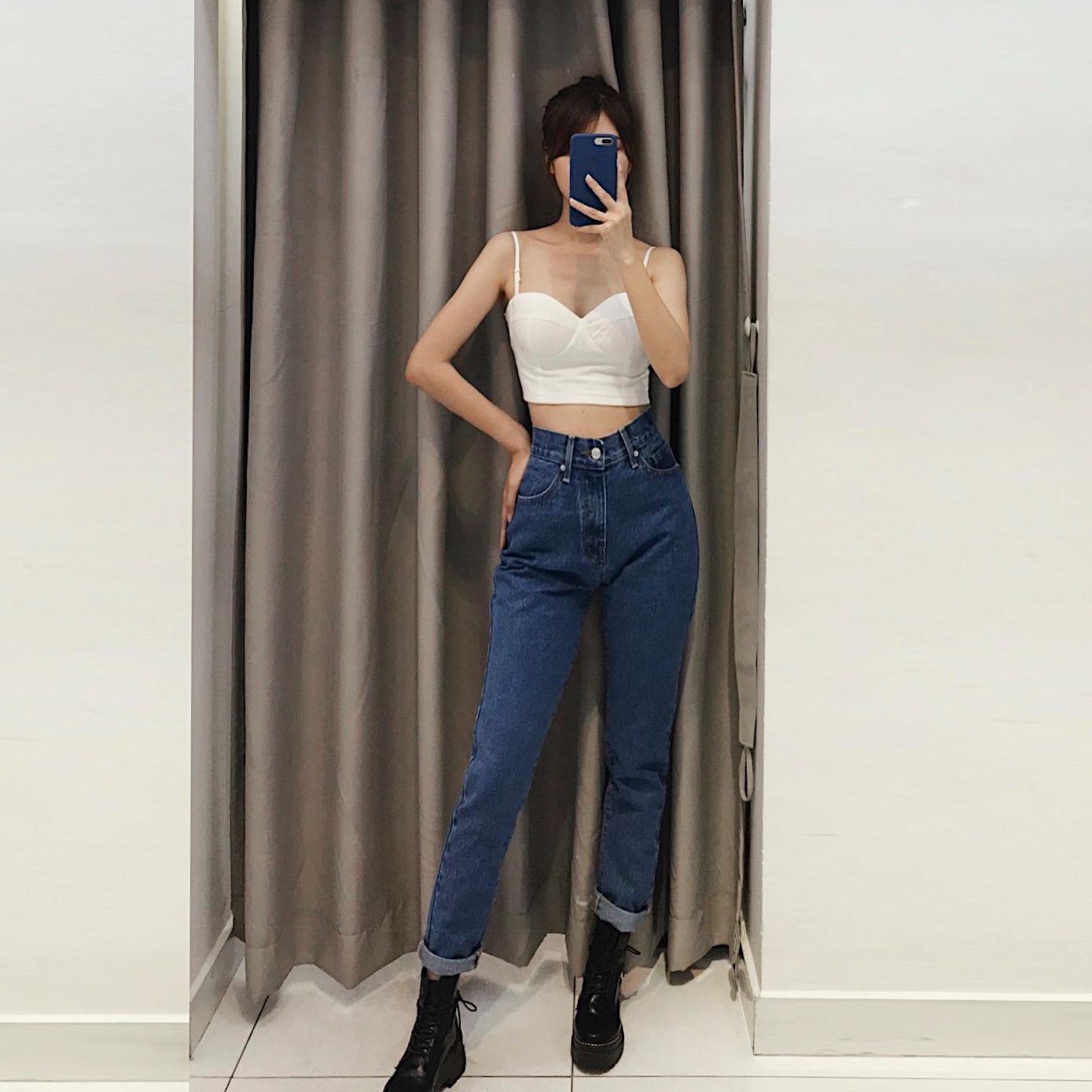 High rise Jeans