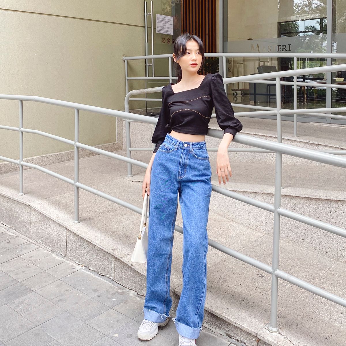Long Denim Jeans