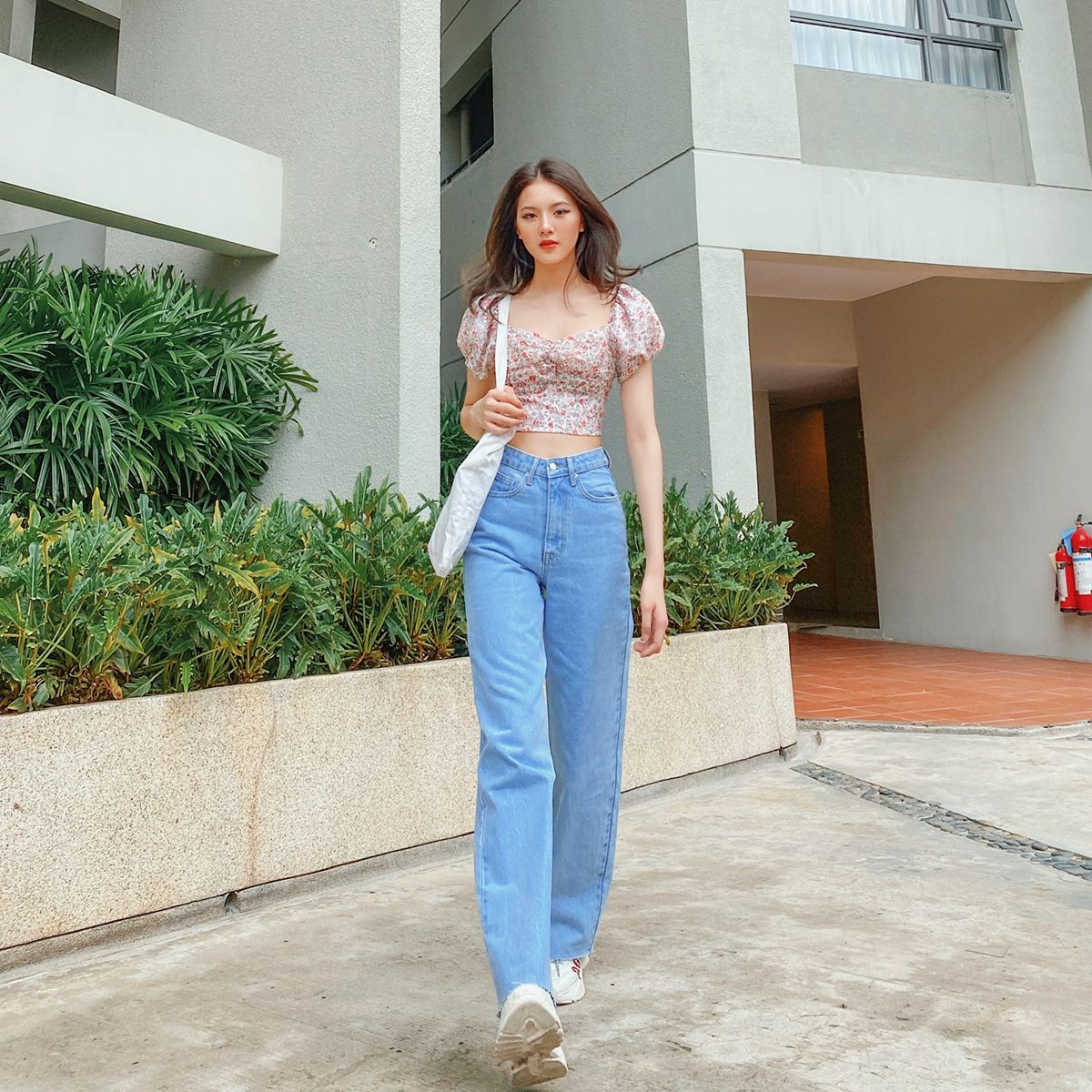 Long Denim Jeans