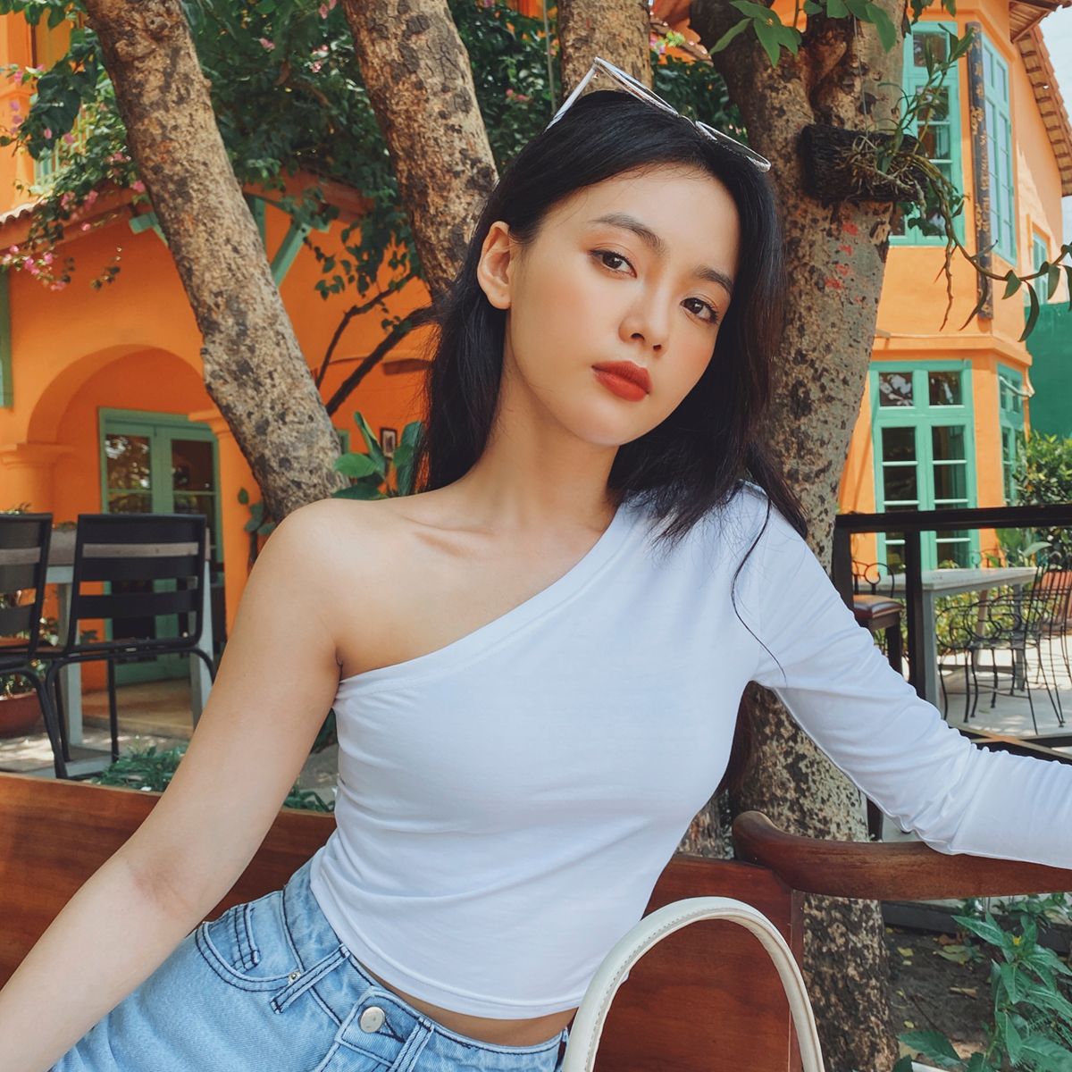 One shoulder TShirt