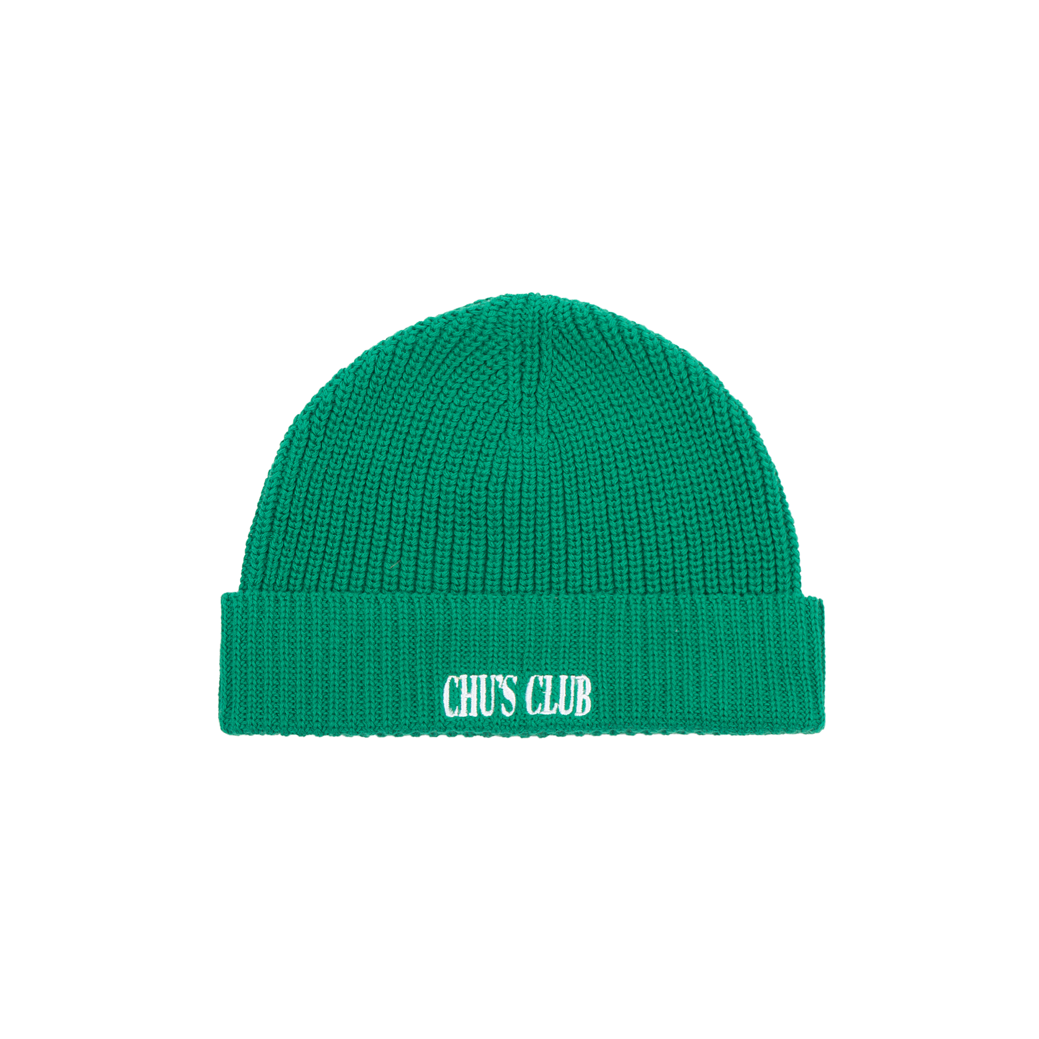 Chu's Club Ribbed Knit Hat