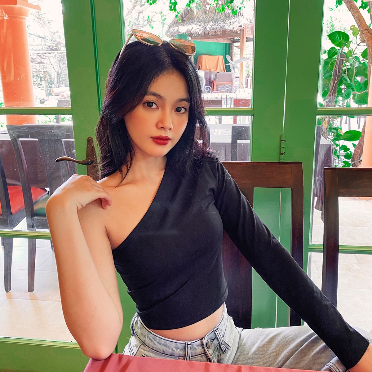 One shoulder TShirt