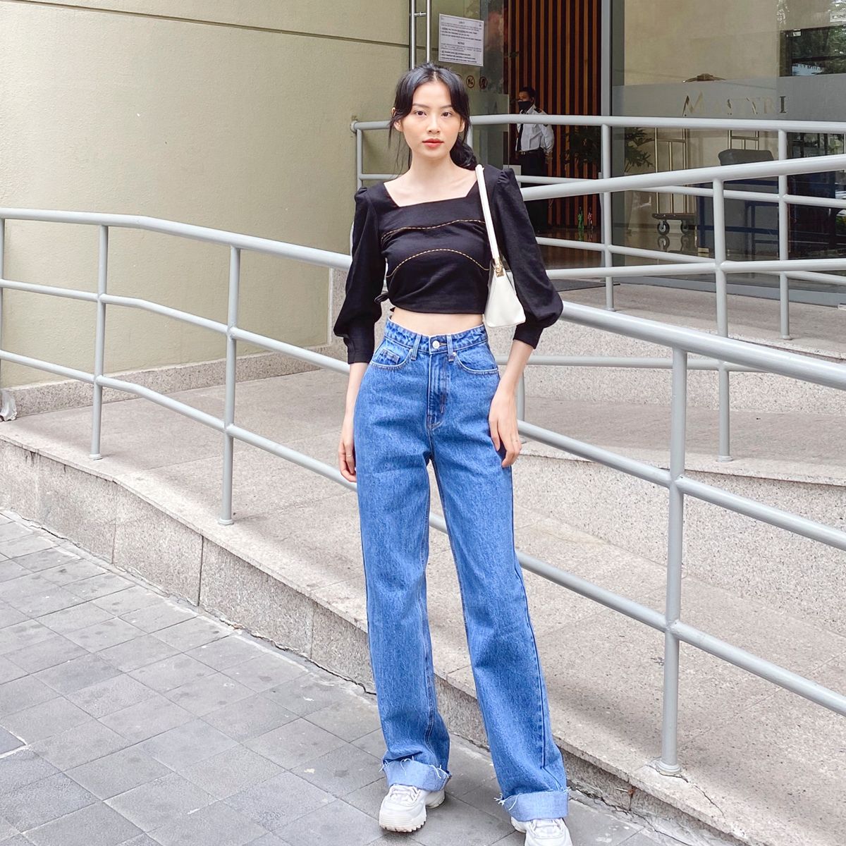 Long Denim Jeans