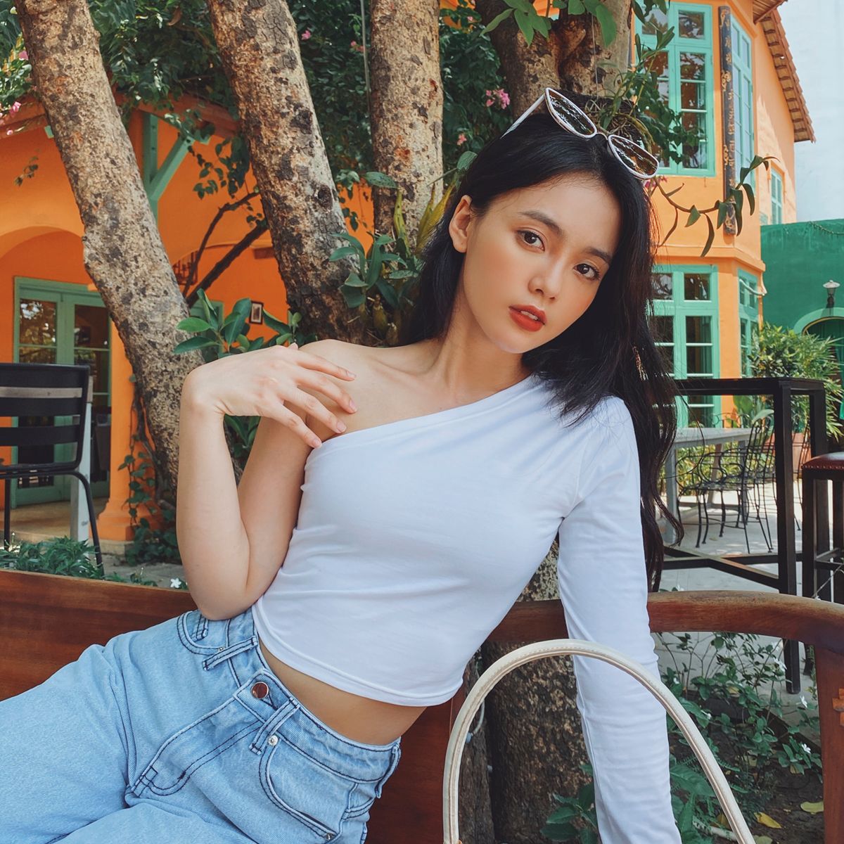 One shoulder TShirt