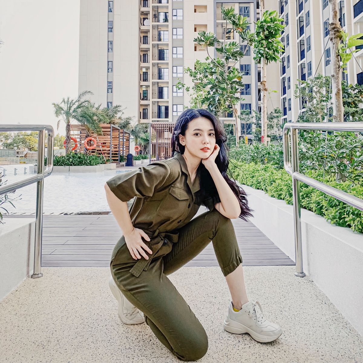 Khaki Boilersuit