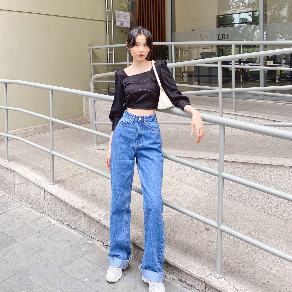 Long Denim Jeans