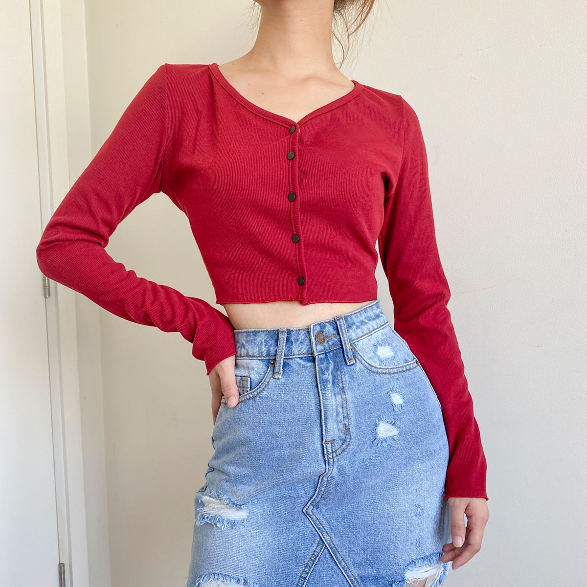 Buttons T shirt
