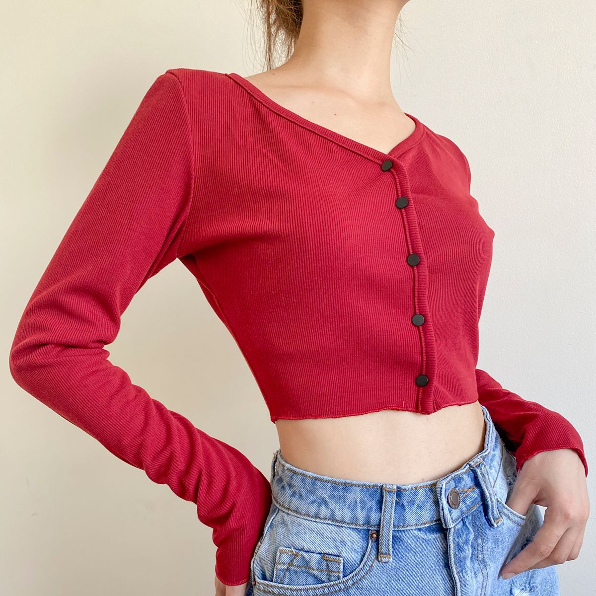 Buttons T shirt