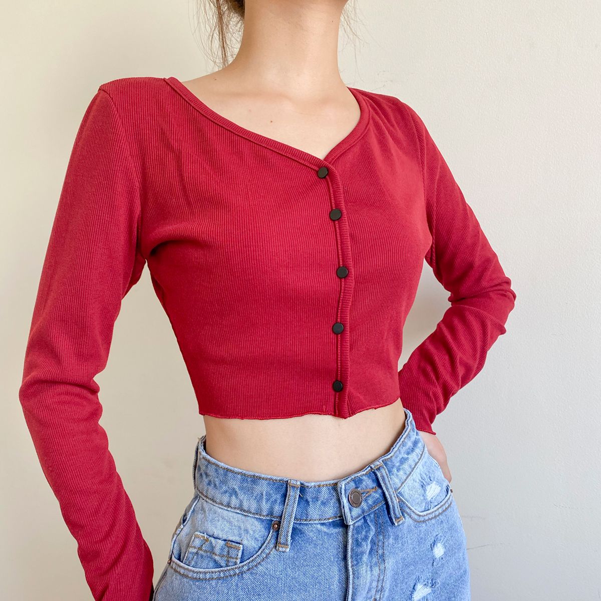 Buttons T shirt