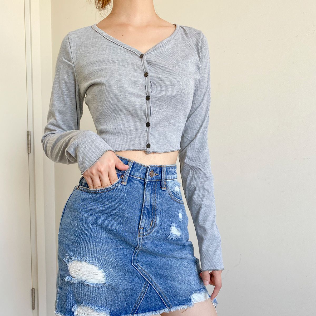 Buttons T shirt
